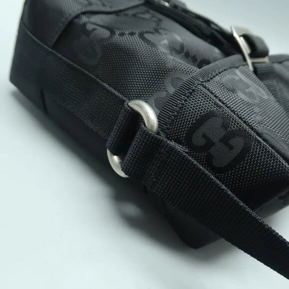 GUCCI Black Cloth Shoulder Bag 719-020725 - Picture 6 of 12